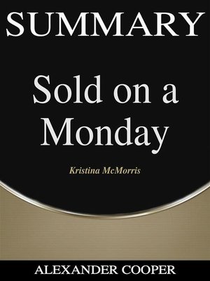cover image of Summary of Sold on a Monday